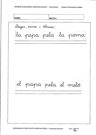 Lletres   dossier de material individualitzat 1