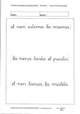 Lletres   dossier de material individualitzat 1