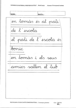 Lletres   dossier de material individualitzat 1