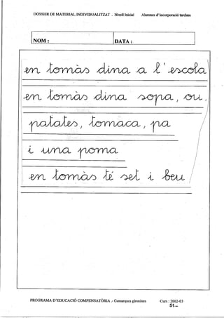 Lletres   dossier de material individualitzat 1