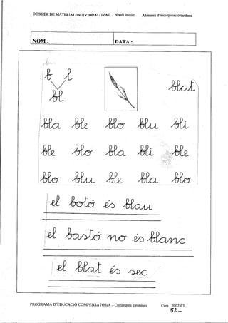 Lletres   dossier de material individualitzat 1
