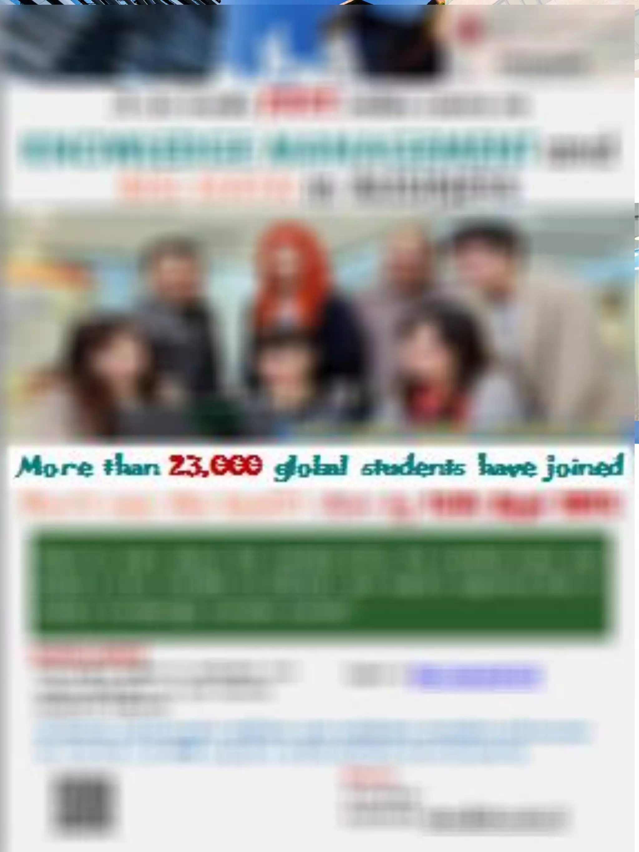 This course is suitable for participants from
various background. No prior technical
background is assumed.
More than 23,000 global students have joined
Don't miss the boat!!! Join by 15th Sept 2015
A six weeks FREE online course on
KNOWLEDGE MANAGEMENT and
BIG DATA in BUSINESS
Learn anytime, anywhere and with any device
Want to learn about the needed skills, the needed tools and
adopt a new mindset to discover and exploit opportunities in
today's increasingly complex society?
Register at https://goo.gl/e2xcQ3
ENROLLMENT
All learners will be issued a certificate upon satisfactory completion of the course.
You may take it for FREE or go for a verified certificate (small fee applies)
Enquiry:
Miss Eva Su
34003158, eva.su@polyu.edu.hk
Learn anytime, anywhere and with any device
 