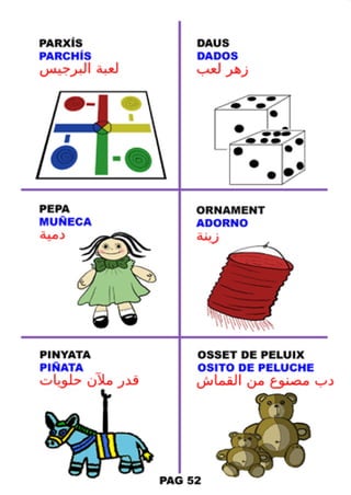 LLIBREt Diccionari visual 3 llengües (català-castellà-àrab) 