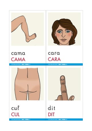VOCABULARI BÀSIC COS I ROBA 45 
VOCABULARI BÀSIC COS I ROBA 47 
VOCABULARI BÀSIC COS I ROBA 46 
VOCABULARI BÀSIC COS I ROBA 48 
 