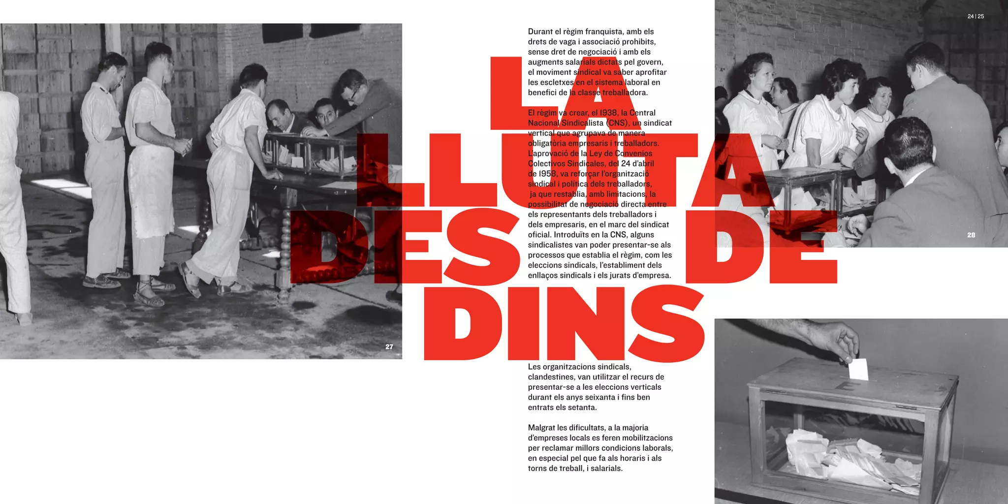 Catàleg exposició Lluita i treball. El moviment obrer al Prat 1917-1978