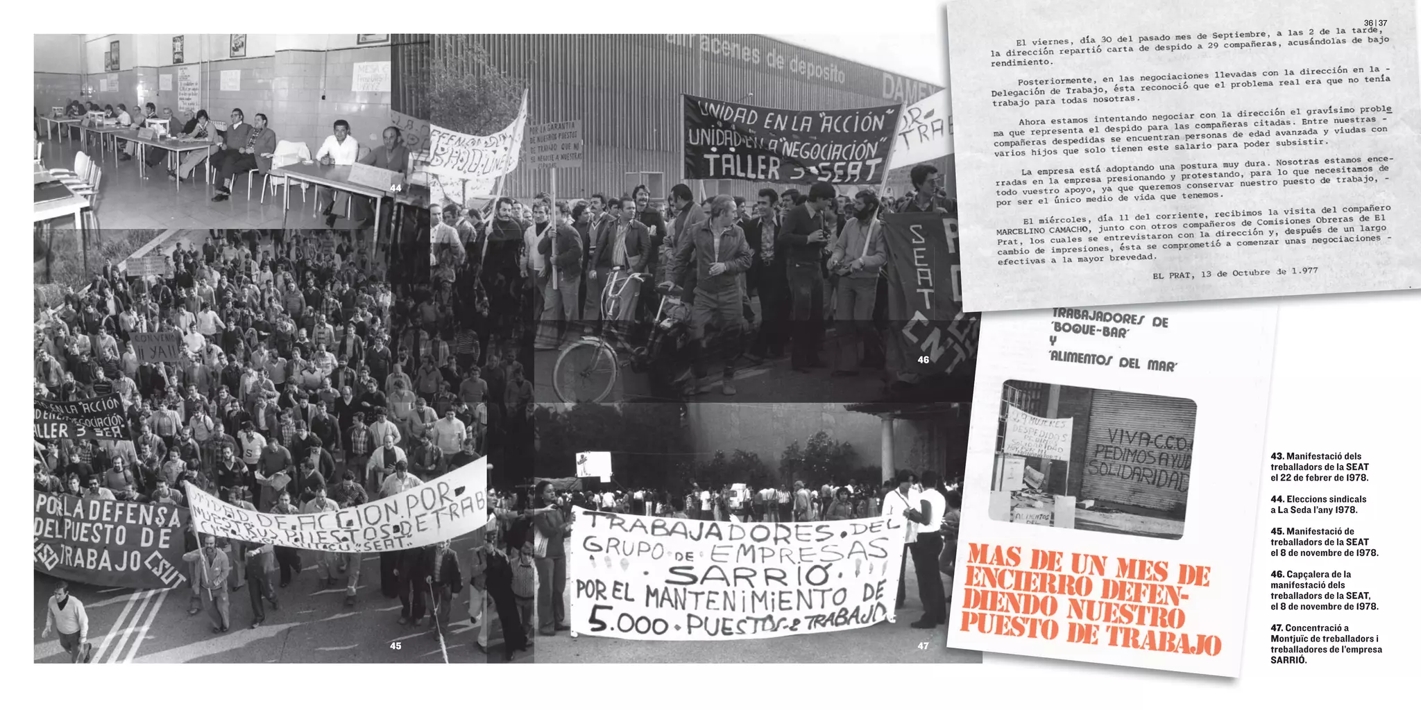 Catàleg exposició Lluita i treball. El moviment obrer al Prat 1917-1978