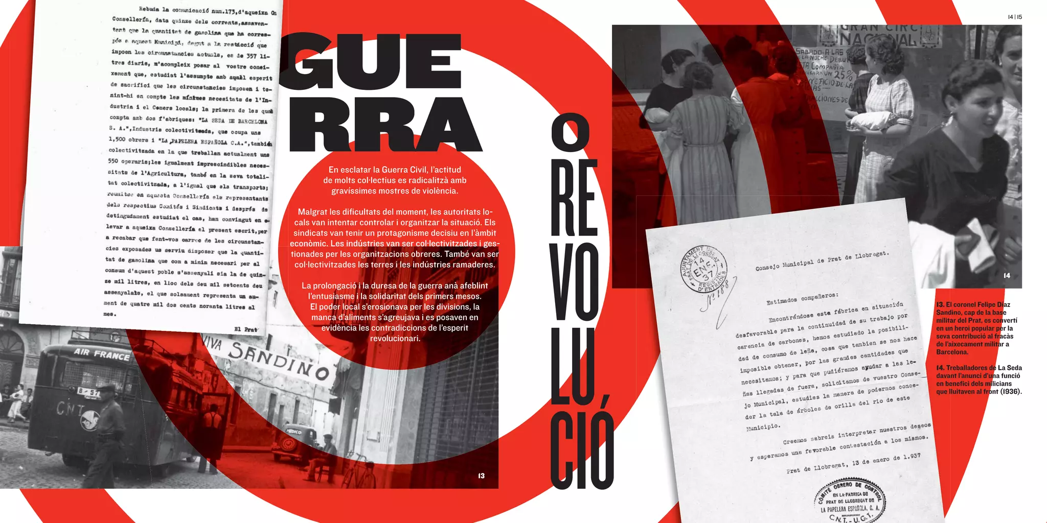 Catàleg exposició Lluita i treball. El moviment obrer al Prat 1917-1978