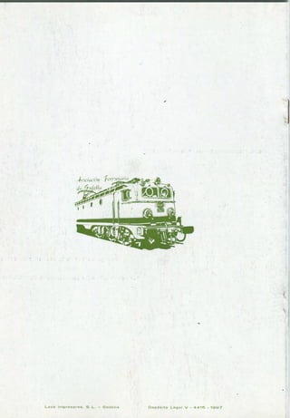 Llibret Torreta Associació Ferroviària de Godella
