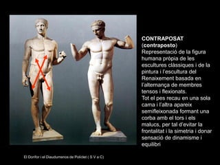 CONTRAPOSAT
                                                     (contraposto)
                                           ...