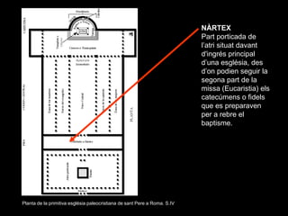 NÀRTEX
                                                                           Part porticada de
                      ...
