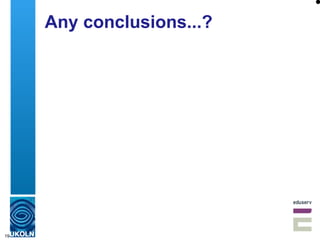 Any conclusions...? 