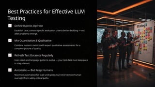 LLM Testing Fundamentals: A Guide for Modern QA Engineers | PPTX
