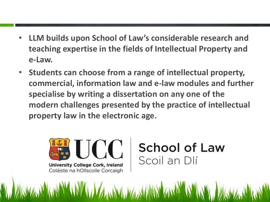 LLM in Intellectual Property and E Law