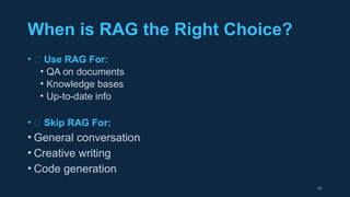 LLM, RAG & Agents - understand the basics and the concept of building ...