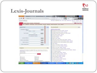 Lexis-Journals
 