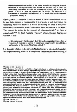 DOCTRINE OF EXTENDED JURISDICTIONAL ERROR IN AUSTRALIA: MASTER OF LAWS (LLM) THESIS Slide 137