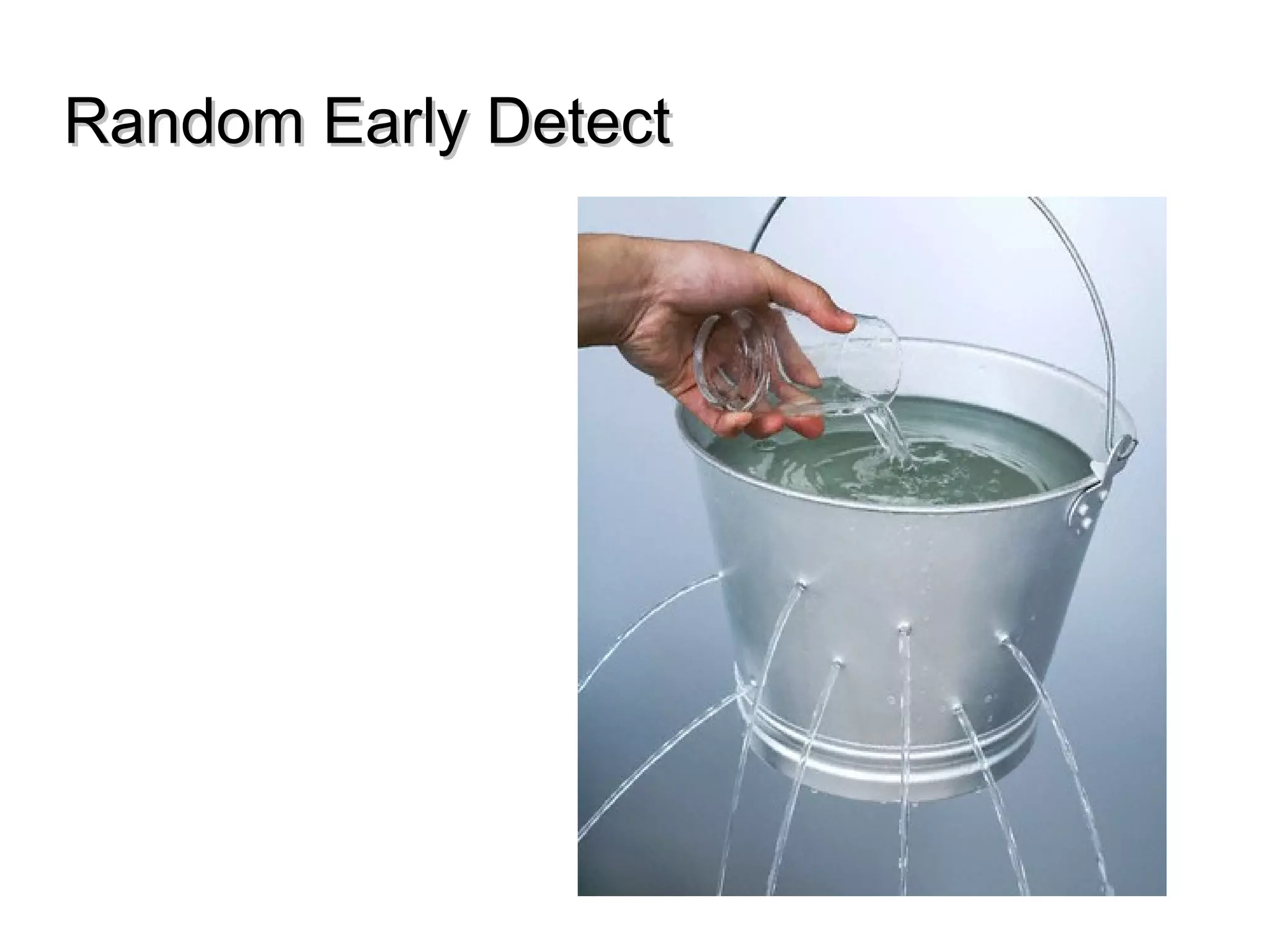 Random Early DetectRandom Early Detect
 