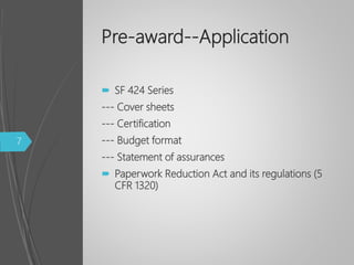 Sf714 Form Good to Know: Federal Grants Management Fundamentals | PPTX
