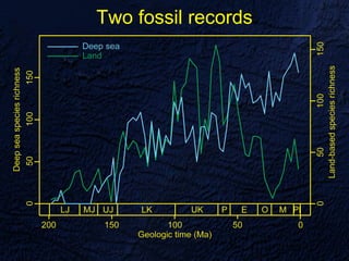 Two fossil records
 