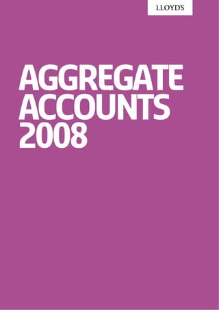 Aggregate
Accounts
2008
 