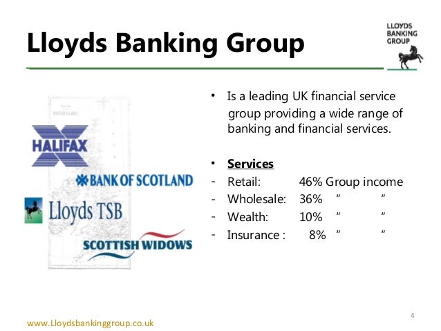 Lloyds Banking Group Structure Chart