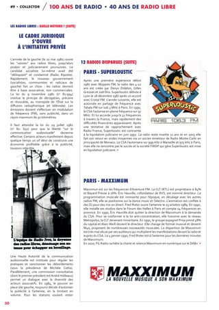 Eric Rister Les 100 ans de la radio en France. 40 ans de radio libre. Un siècle d ...