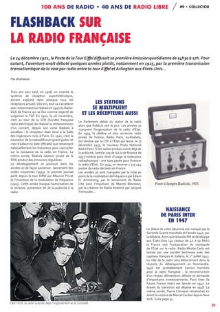 Récepteur radio à ondes courtes, vers 1961, France. État…
