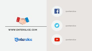 WWW.ENTERSLICE.COM
@enterslice
@enterslice
@enterslice
 
