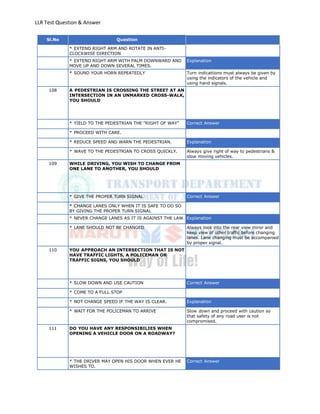 Llr test english_totalquestions | PDF