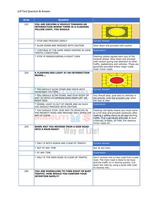 Llr test english_totalquestions | PDF