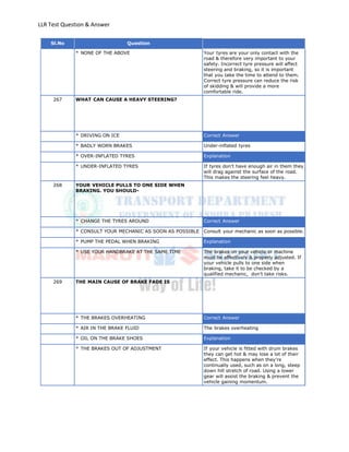 Llr test english_totalquestions | PDF