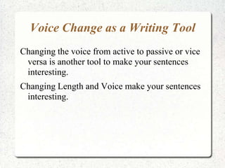 LL Upper Pri B - Active and Passive Voice | PPT