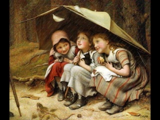 Joseph Clark (1834 – 1926) británico
tres pequeños gatitos
 