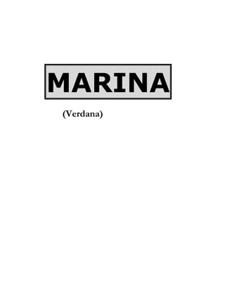 MARINA
(Verdana)

 