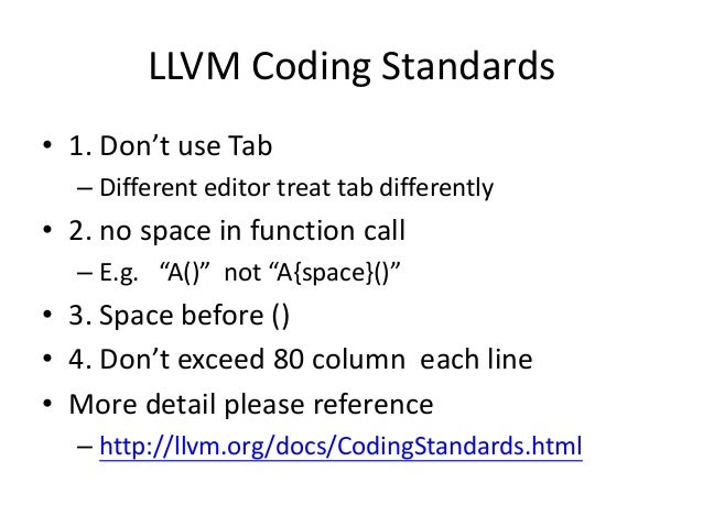 LLVM Backend Porting