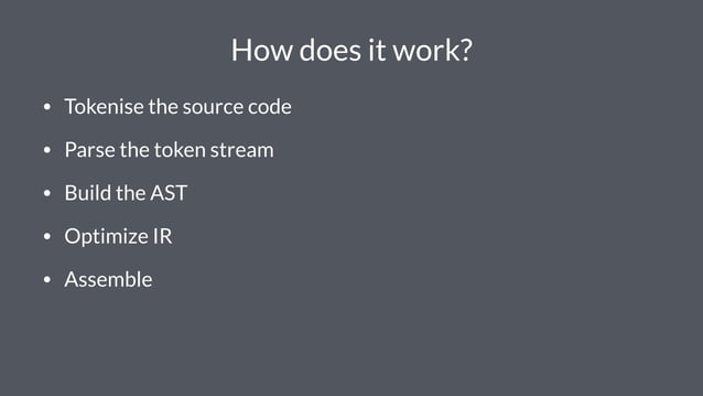 Llvm Overview Ppt Llvm Overview Ppt
