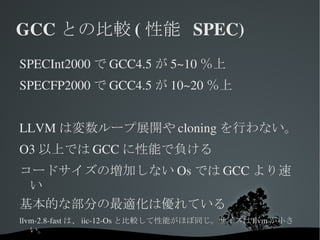 Better GNU GCCというアプローチ 