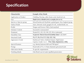 Wood Class R4 R5 R6 R7 Wood Basics - Lunch & Learn | PPTX