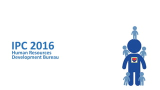 IPC 2016Human Resources
Development Bureau
 