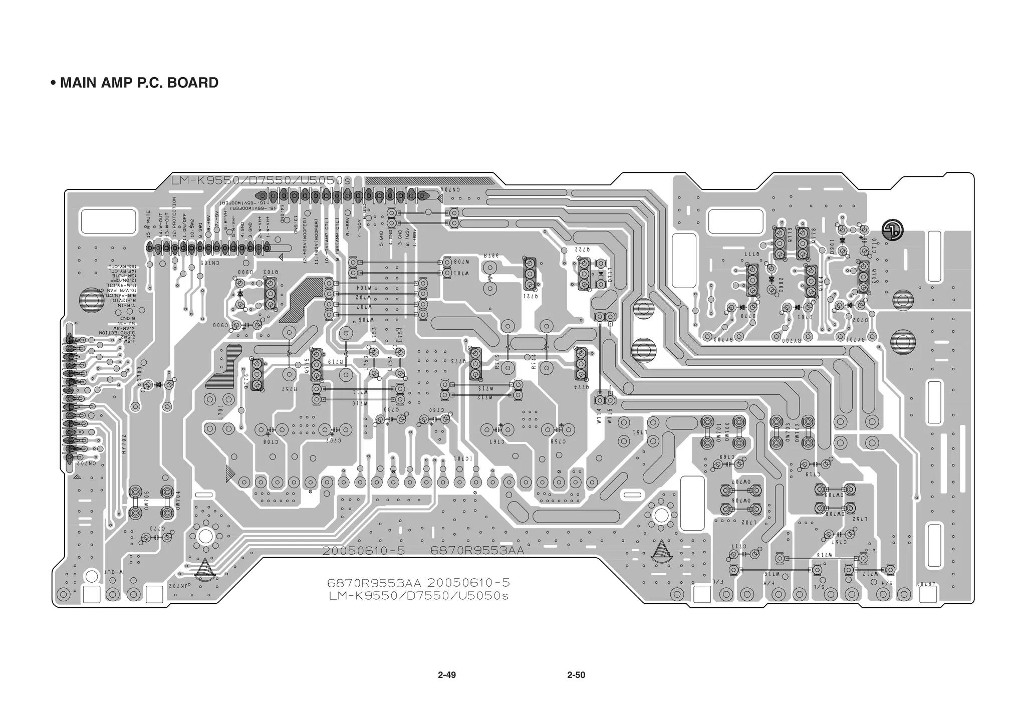 • MAIN AMP P.C. BOARD




                        2-49   2-50
 
