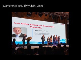 iConference 2017 후기