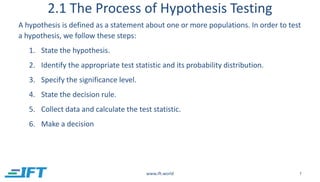 Comprehensive Guide to Hypothesis Testing in Finance: Methods and ...