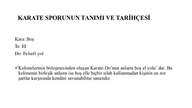 Turkiye Karate Federasyonu