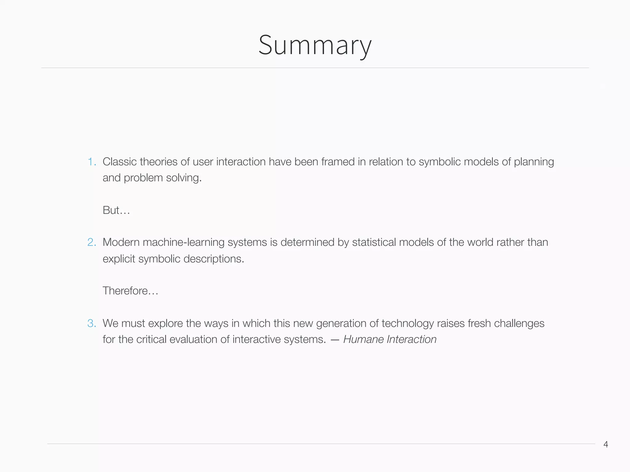 Presentation Contents
5
Background
The New Critical Landscape
Case Study to Critical Questions
Towards Humane Interaction
1
2
3
4
5 Conclusion
6
 