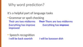 Language Pattern Prediction Language model in nature language processing | PPTX