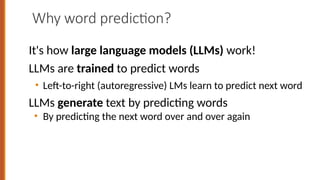 Language Pattern Prediction Language model in nature language processing | PPTX