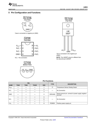 Lm35 | PDF | Computer Peripherals | Computing