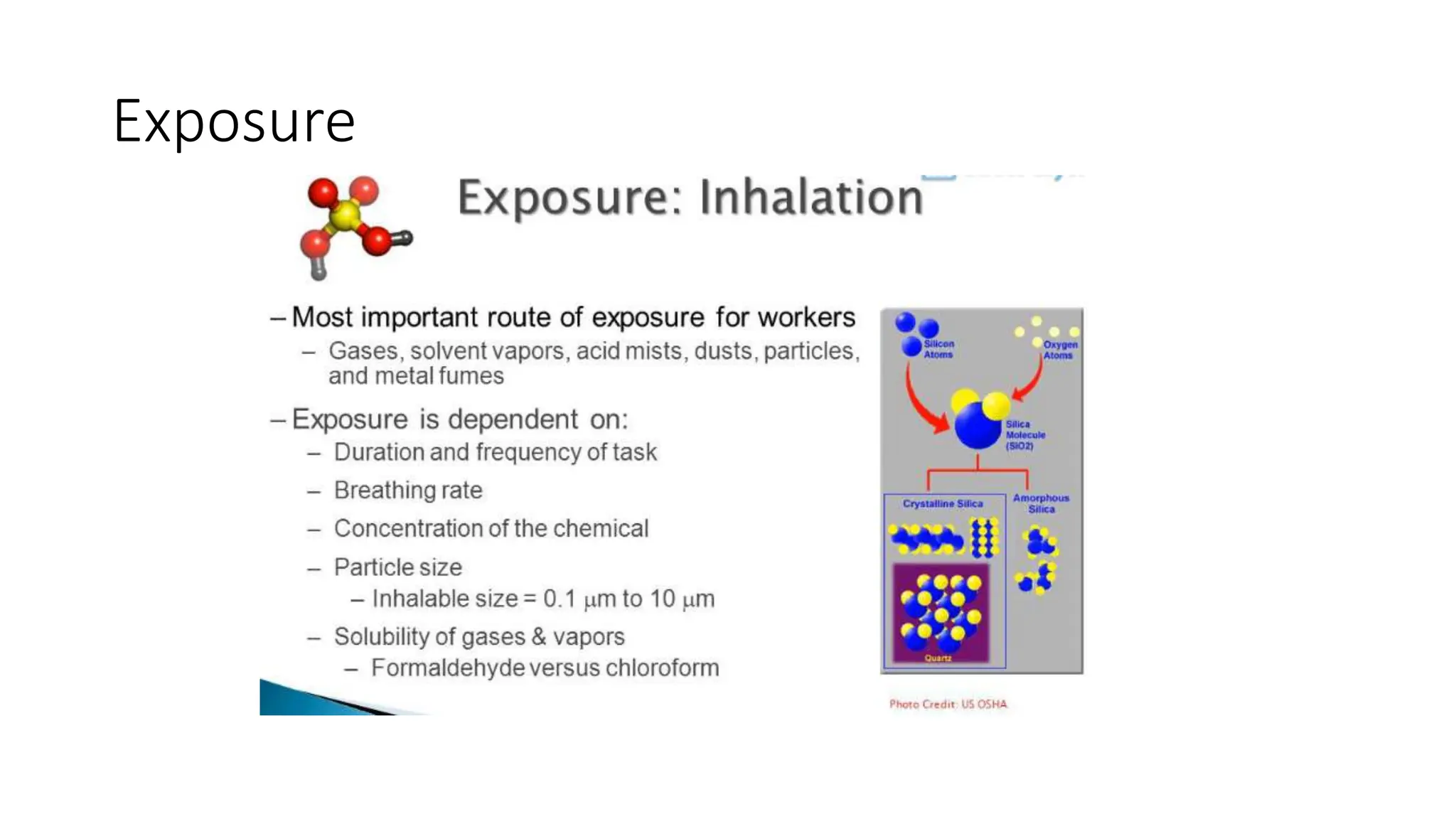 Acute chronic effects and route of chemical entry | PPTX