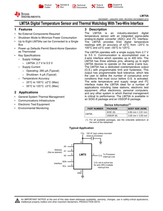 m75a temperatyre sensor used in FPGA cyclone IVe kit | PDF
