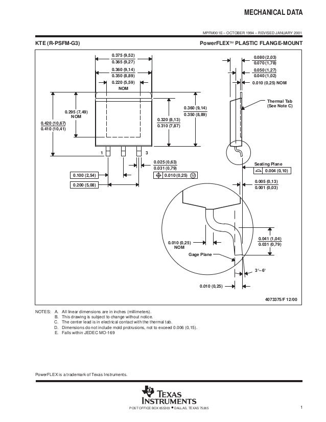 Data Sheet LM7805